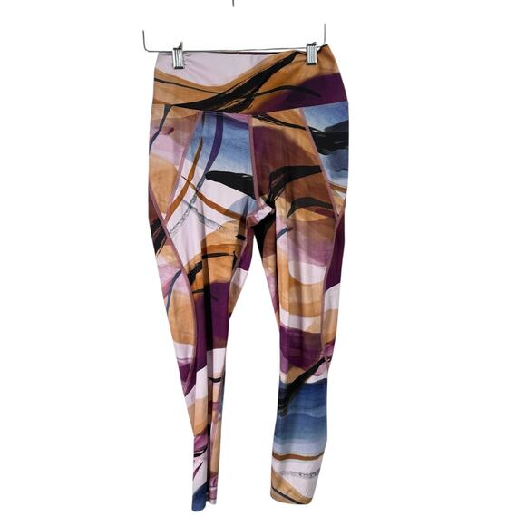 Soma Wknd 360 High Rise Crop Legging Go with the Flow Purple NEW Womens Medium - Picture 1 of 6